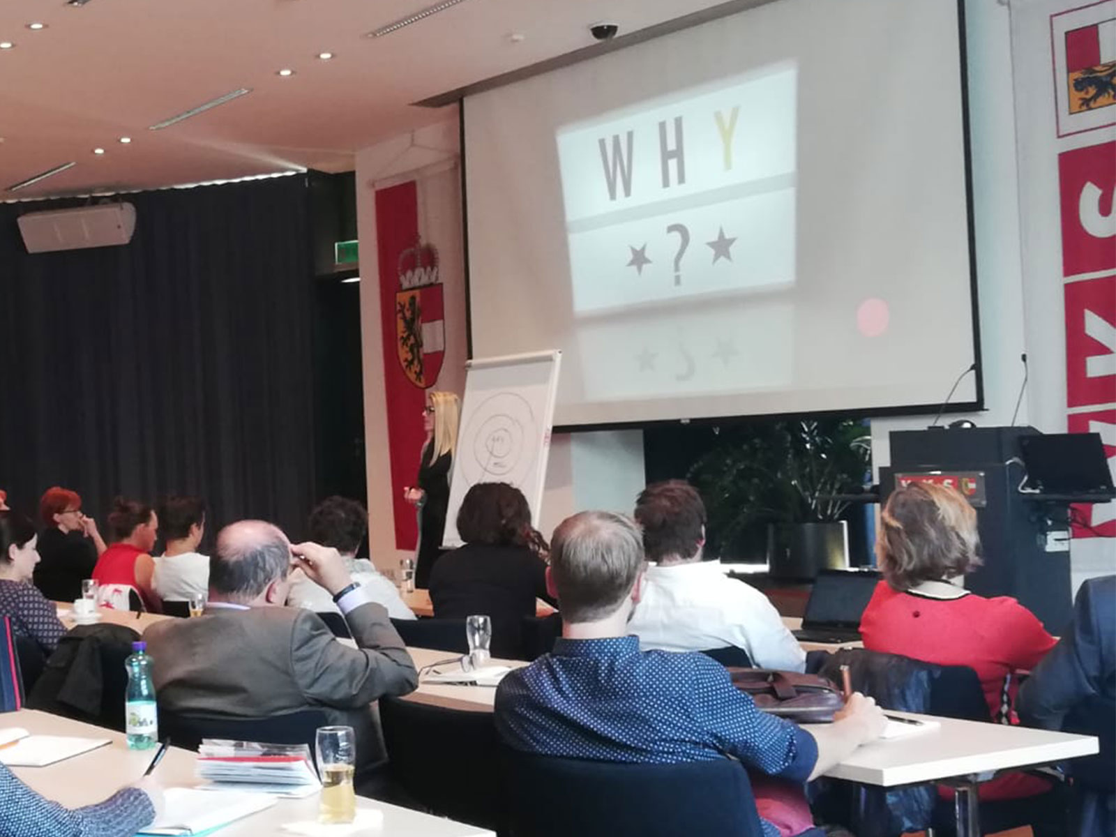 Gründer- und Unternehmertrainings“ 2019 der Wirtschaftskammer Salzburg - Vortrag von Stefanie Göllner - Expertin für Corporate Identity und Personal Branding