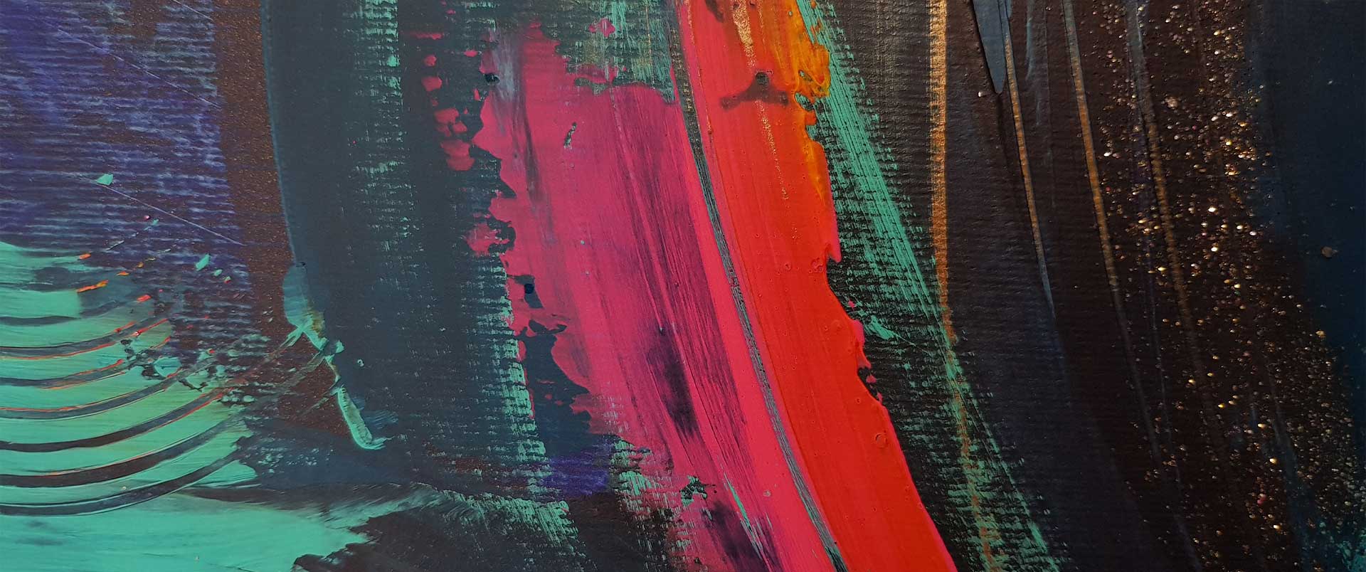 Authentic Me - Acrylgemälde von Businesscoach Stefanie Göllner SAlzburg